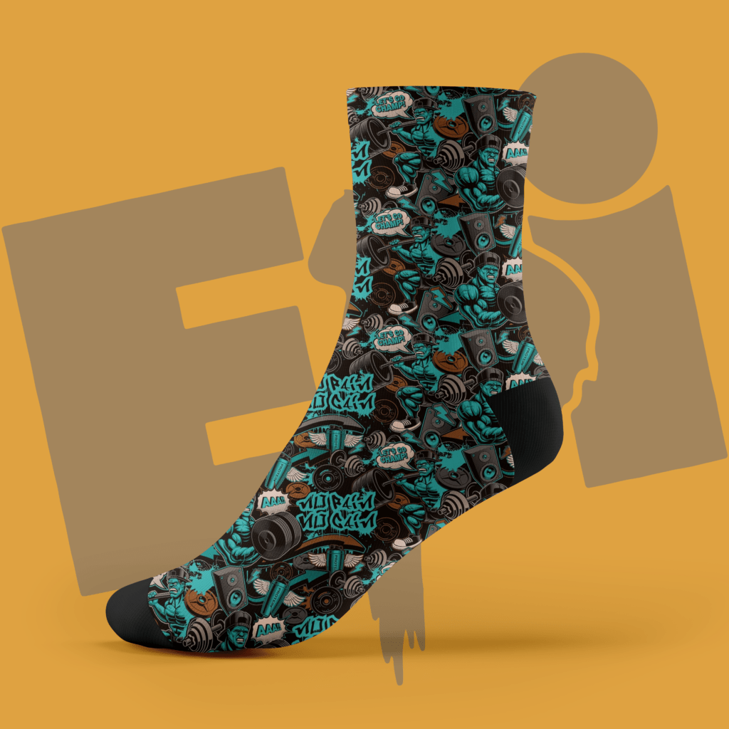 Calcetines de crossfit Hulk EPILICITANAS